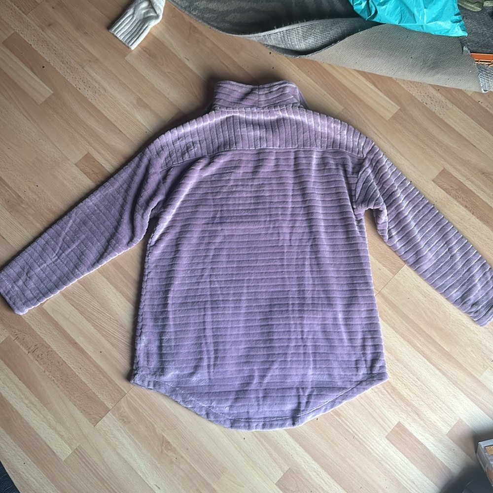 Soft Surroundings Soft Ribbed Pullover Size Medium - image 4